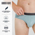 Pierre Donna Bamboo Underwear Mens Brief Boxer (VALUE PACK 2), Cooling and Professional Made for Warm Weather and Comfortable No Pressure on waist Multi color Anti odor and Bacterial, Long Lasting