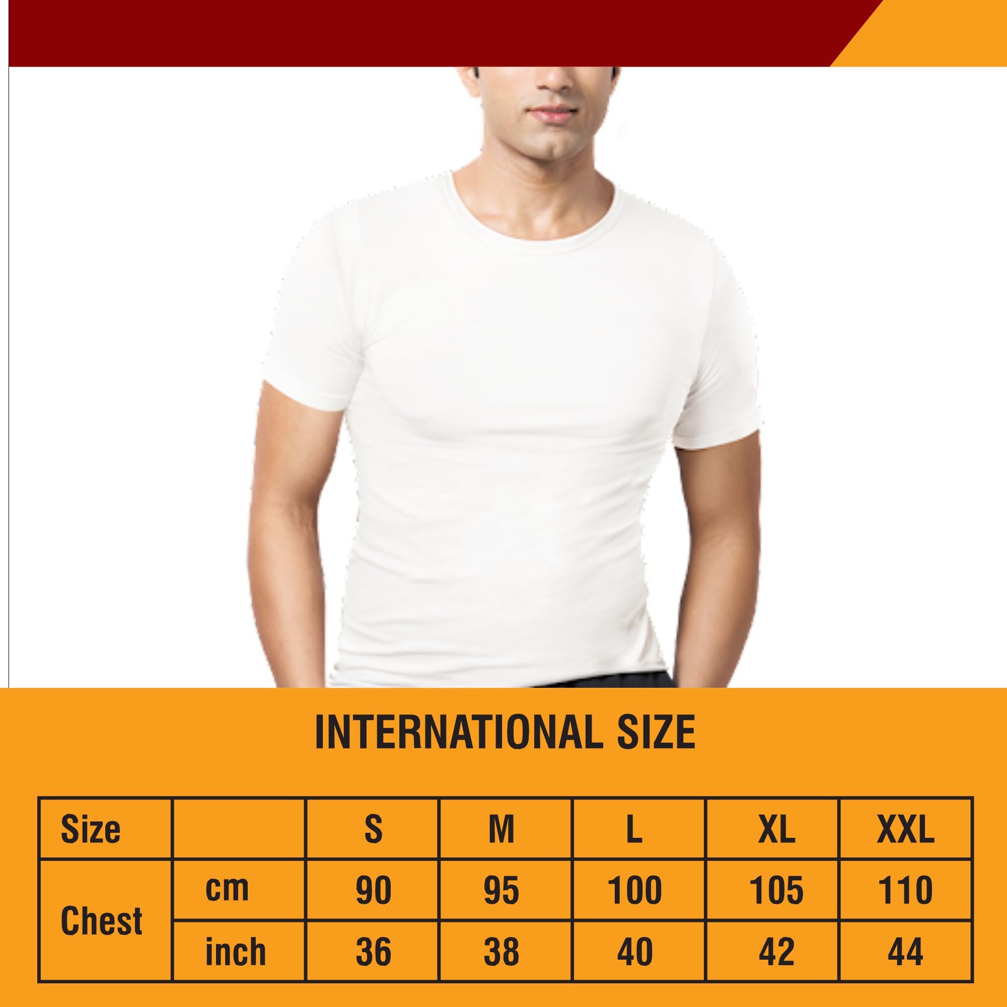 Kami Men's undershirt Round Neck T-shirt - multi pack tank top (choose 1 to24 Pieces pack)