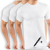 Pierre Donna  White T-shirt for Men 3 pcs value pack Underwear O-Neck T-Shirt | cotton | Breathable & Moisture-Wicking | Premium Comfort