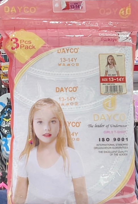 Dayco T-shirt For Girls 1 to 15 years DC-3057