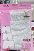 Vodex Girls Half Pants 3 pcs Pack T-4075