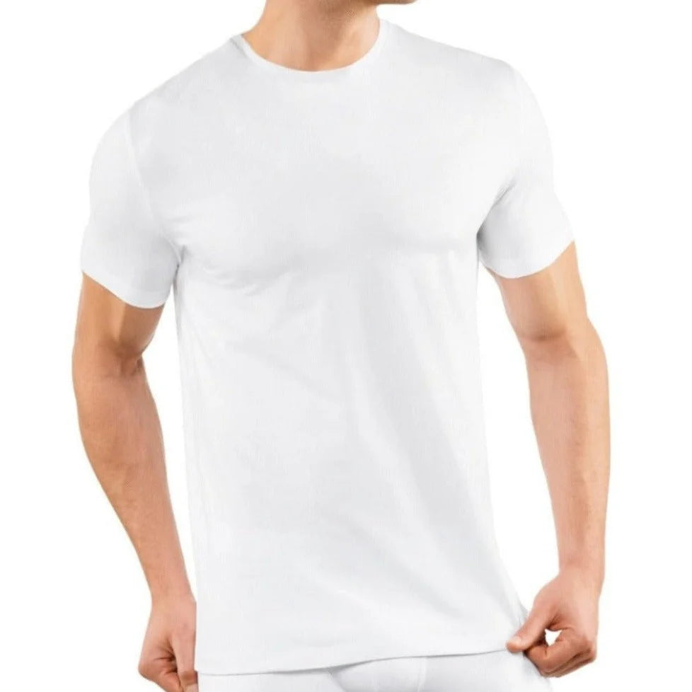 Pierre Donna  White T-shirt for Men 3 pcs value pack Underwear O-Neck T-Shirt | cotton | Breathable & Moisture-Wicking | Premium Comfort