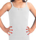 Girls Camisole Vest White (4 Pieces pack)-Pierre Donna-girls vest