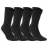 Kami Mens Socks, Soft Bamboo Formal Socks Anti Bacterial, Anti Odor 4 Pairs