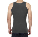 Men's Undershirts Vest 4 pieces SETS, Soft and Breathable underwear (Dark Grey)