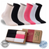 Kami Ladies Socks, Soft Bamboo Socks Anti Bacterial 6 Pairs