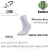 Kami Ladies Socks, Soft Bamboo Socks Anti Bacterial 6 Pairs